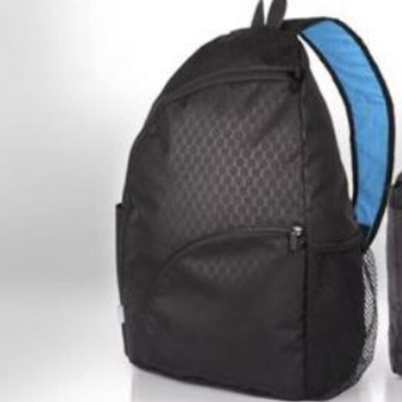 Cross Body Water Resistant Sling Bag in Black, Roomy Interior w/ Several Pockets - Picture 1 of 15